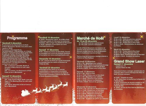 Programme Noel 2011 001